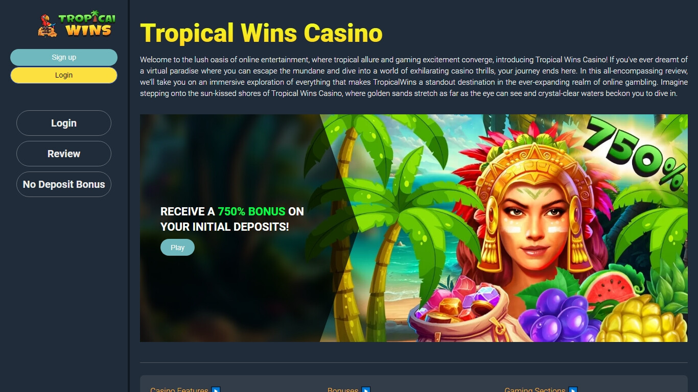 Is Tropical Wins Casino legit?