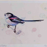 A4 long tailed tit
