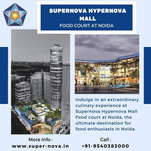 Supernova Hypernova Mall Food court at Noida Supernova.jpg