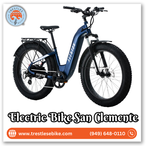 Trestles Electric bike San Clemente ensures environment-friendly ridings. With the motto of the best customer satisfaction, the Trestles is providing top-brand e-bikes and accessories like helmets and surfing boards to get the best riding experience. To curtail pollution and crowding, an e-bike is one of the best choices of transportation. Experience the breathtaking beauty of San Clemente. Explore the stunning coastal vistas, cruise through charming neighborhoods, and conquer hilly terrains effortlessly. Visit https://trestlesebike.com/