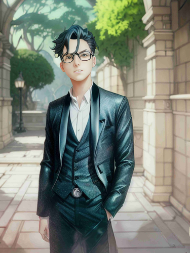 Dreamlike luxury stunning gothic young Smart boy (1).png