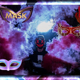 man mask colored smoke Project RESIZED FRAME