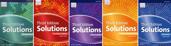 Solutions Third Edition All Levels (Elementary - Pre-Intermediate - Intermediate - Upper-Intermediate - Advanced)