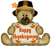 happy thanksgiving bear.gif