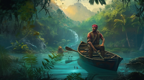 midjourney far cry island survival craft man stranded in island 059cbf0f 3c97 450c 9f94 edd8aecfa644.png