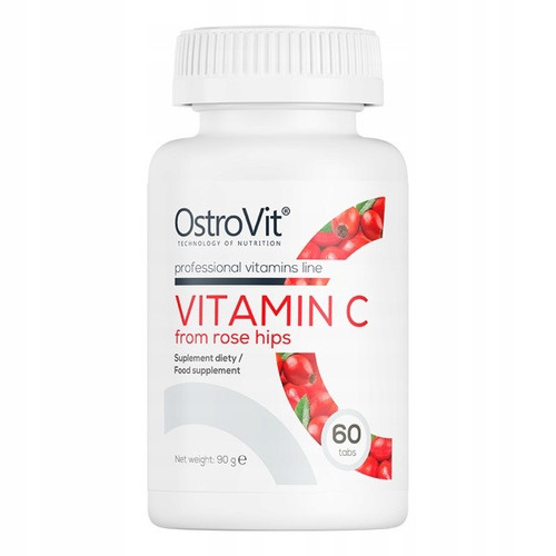 OstroVit Vitamin C Rose Hips 60 tabs DZIKA ROZA.jpg