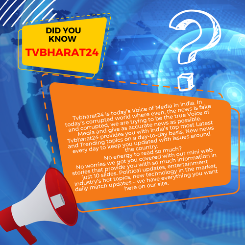 Tvbharat24 is today’s Voice of Media in India. In today’s corrupted world where even, the news is fa.png
