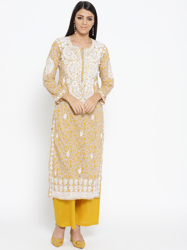 A100040 0 ada hand embroidered fawn yellow cotton lucknow chikankari kurti a1000401 768x1024@2x.jpg