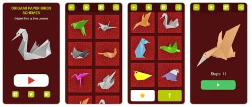 Origami Paper Birds Schemes.webp