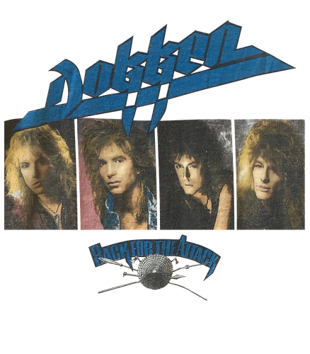 Rare Vintage Dokken 1987 Back For The Attack Concert Tour 4200x4800.png