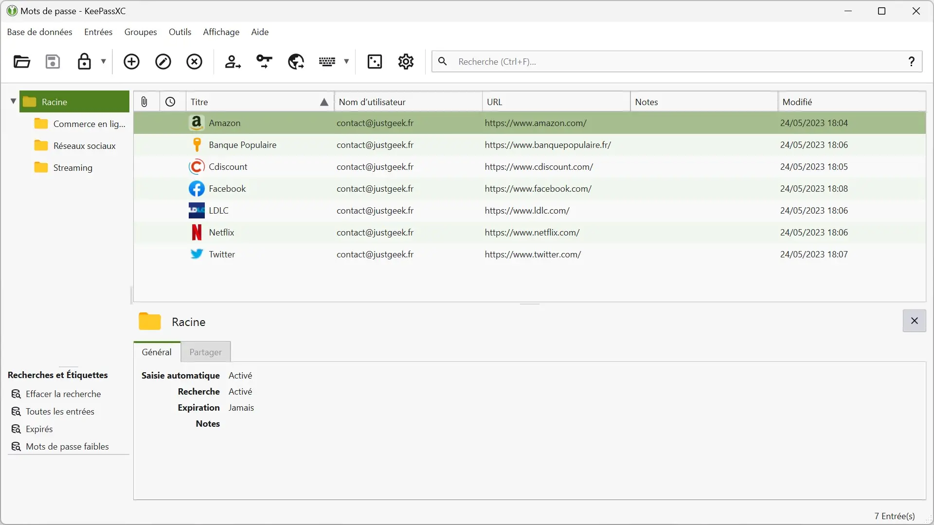 KeePassXC: a free password manager