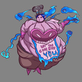 Péché Mignon Succubus chef adoptable OC kiss appron