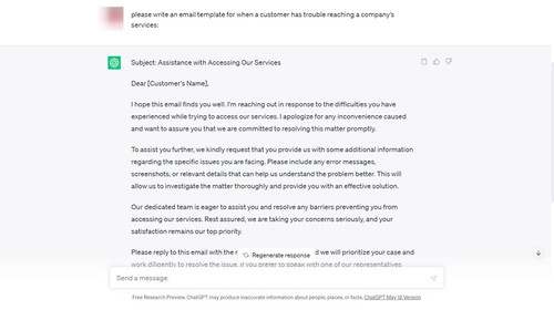 ChatGPT Sample Email customer service.jpg