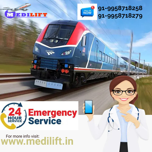 Medilift Train Ambulance in Patna and Ranchi with Quick Patient Transfer Facilities.jpg