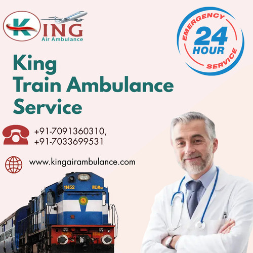 King Train Ambulance Service in Guwahati provides top-class emergency patient transfer facilities along with a fully trained and skilled healthcare crew. So book our services and transfer your loved ones anywhere in India very safely.  
More@ https://shorturl.at/yDK18