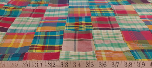 Fun bright patchwork plaid fabric for kids clothing 192358.jpg