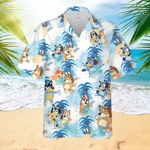 Bluey Hawaiian Shirt Bluey Family Hawaii Shirt for Summer Vacation S 5XL 1.jpeg.webp