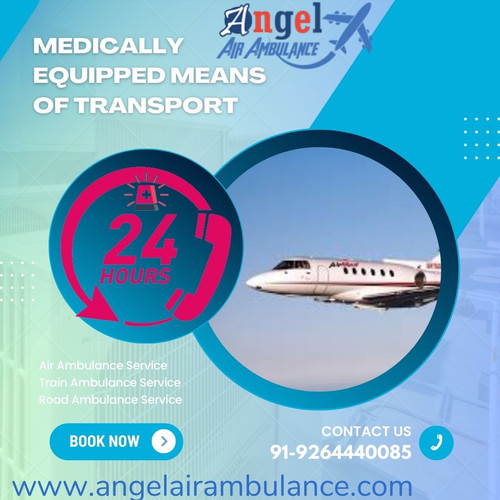 Get the Useful Patient Rescue Alternative Air Ambulance Services in Dibrugarh by Angel.jpg