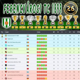 Bajnokság 43.Szezon Végeredmény (26.Kupa)