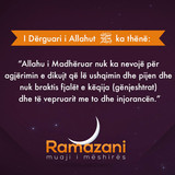 Ramazani, muaji i mëshirës (14)