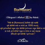 Ramazani, muaji i mëshirës (33)