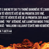 Ajete dhe Hadithe (311)