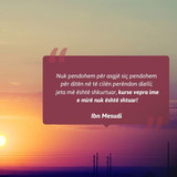 Nuk pendohem per asgje sikur per ...