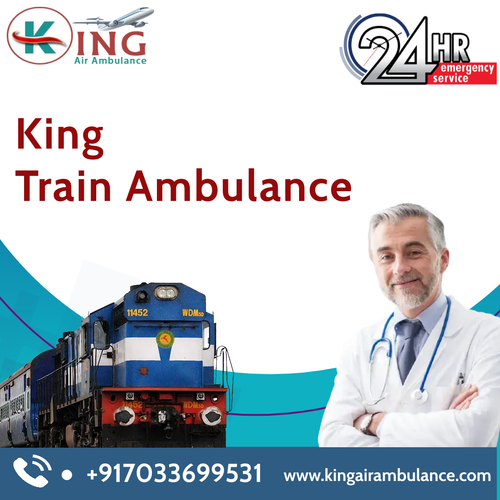 King Train Ambulance in Guwahati offers an efficient medium of transportation that help patients to their destination quickly, ensuring they receive the care they need as soon as possible. So call us now and get our services. 
More@ https://shorturl.at/psxN8