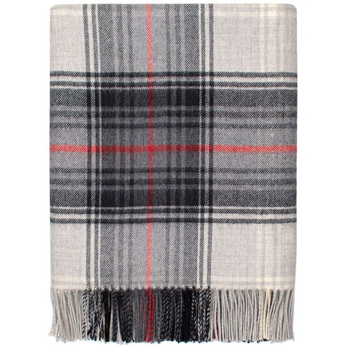 100 lambswool lochcarron border tartan blanket graphite brand new 7585 p.jpg
