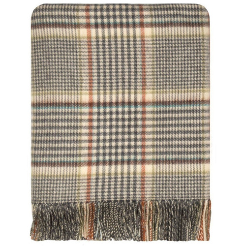 100 lambswool lochcarron border tartan blanket clyde brand new 7580 p.jpg