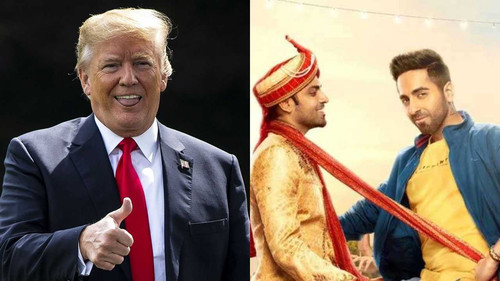 Trump on Shubh Mangal Jyaada Saavdhan 1.jpg