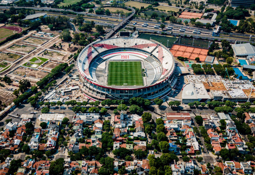 BUENOS AIRES, ARGENTINA - FEBRUARY 12: Aerial view of Estadio Mas Monumental Antonio Vespucio Libert.jpg