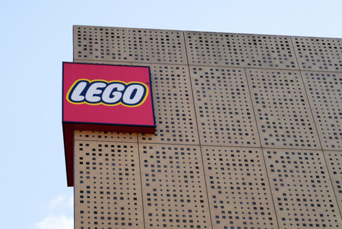 Bordeaux , Aquitaine  France - 03 12 2022 : Lego logo brand and text sign on store Imagination Cente.jpg