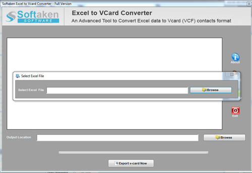 Softaken Excel to VCF Converter Tool.png