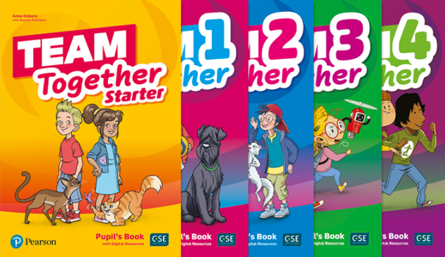 Team Together - Primary English language learning (7 Levels)