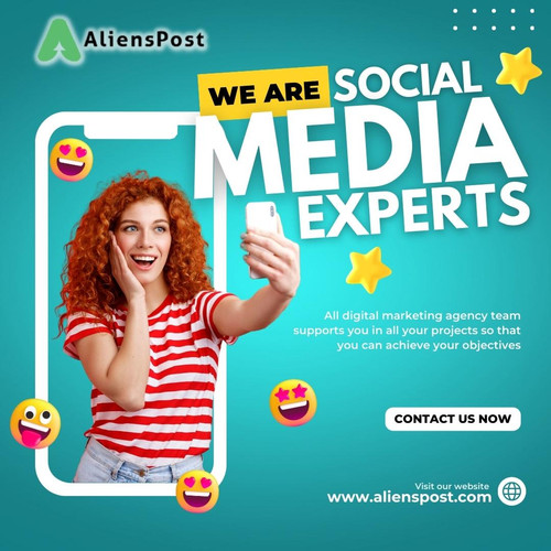 We are social media experts, Alienspost.jpg