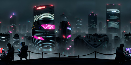 tech noir cyberpunk tokyo ghoul tower full of pe.jpg