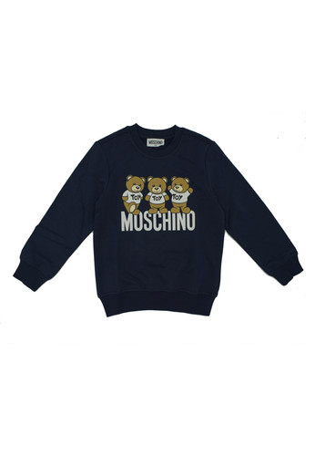 moschino kids felpa blu teddy bear orsetto bambino a.jpg