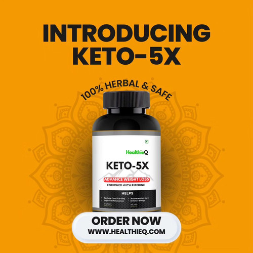 Introducing HealthieQ's Keto5X, the revolutionary ketogenic support formula meticulously crafted to enhance your keto journey and maximize your weight loss potential.