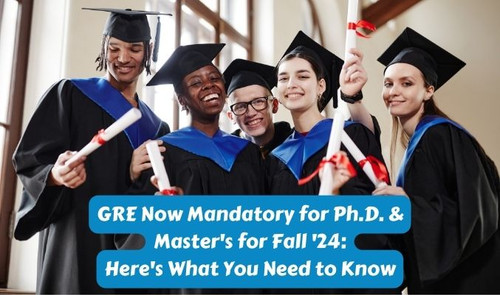 GRE Now Mandatory for Ph.D. & Master's for Fall '24: Here's What You Need to Know.jpg
