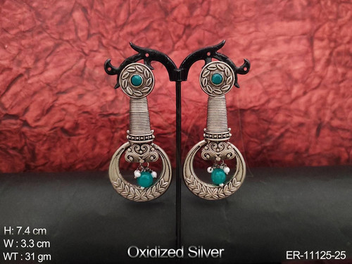 OXIDIZED EARRING ER 11125RMGR 25 DE 50 QTY 3