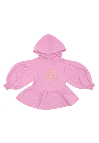 pinko up kids abito in felpa manica palloncino bambina a