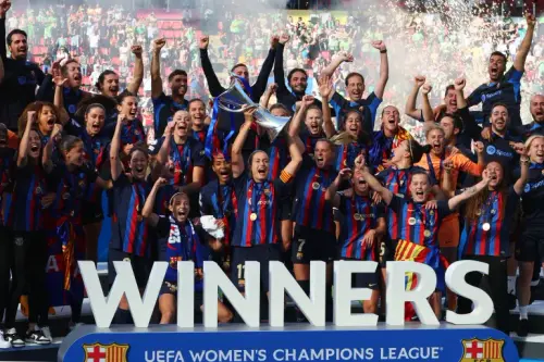 2023 06 03T161801Z 431956431 UP1EJ63199ZLD RTRMADP 3 SOCCER CHAMPIONS FCB WOB PREVIEW 1685809233