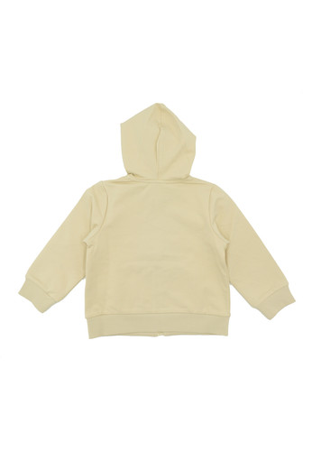 liu jo kids felpa beige full zip bambina b