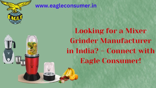 Looking for a Mixer Grinder Manufacturer in India? – Connect with Eagle Consumer!.jpg