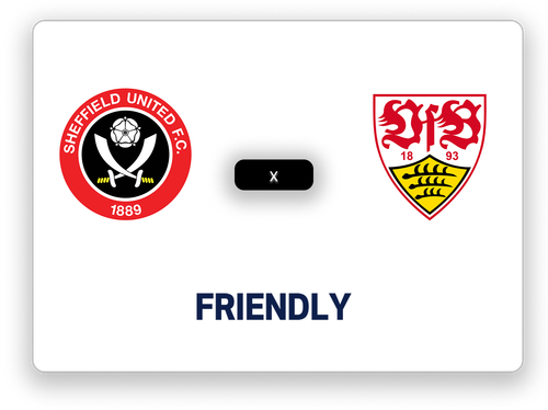 Sheffield United x Stuttgart ( friendly )