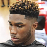 1 black high top fade