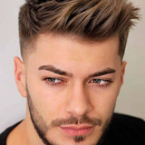 best haircuts for men short fade spiky side swept 683x1024