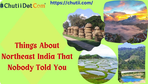 If you are planning a trip to the lesser-visited region of Northeast India, then you should read this blog to know more about Northeast India. Know more https://chutiidotcom.weebly.com/blog/things-about-northeast-india-that-nobody-told-you