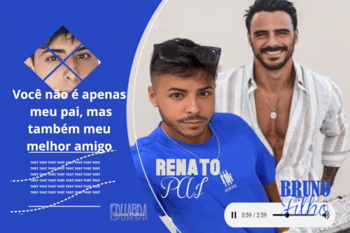 Você não é apenas meu pai, mas também meu melhor amigo Feliz Dias Dos Pais Te Amo Meu Pai.gif